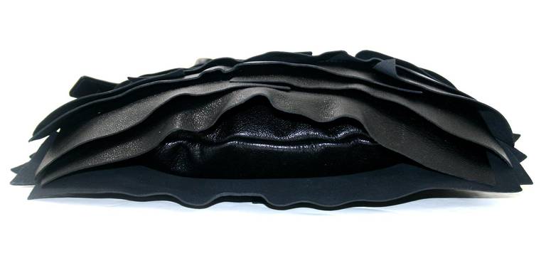 Women's YSL Black Leather St. Tropez Bag
