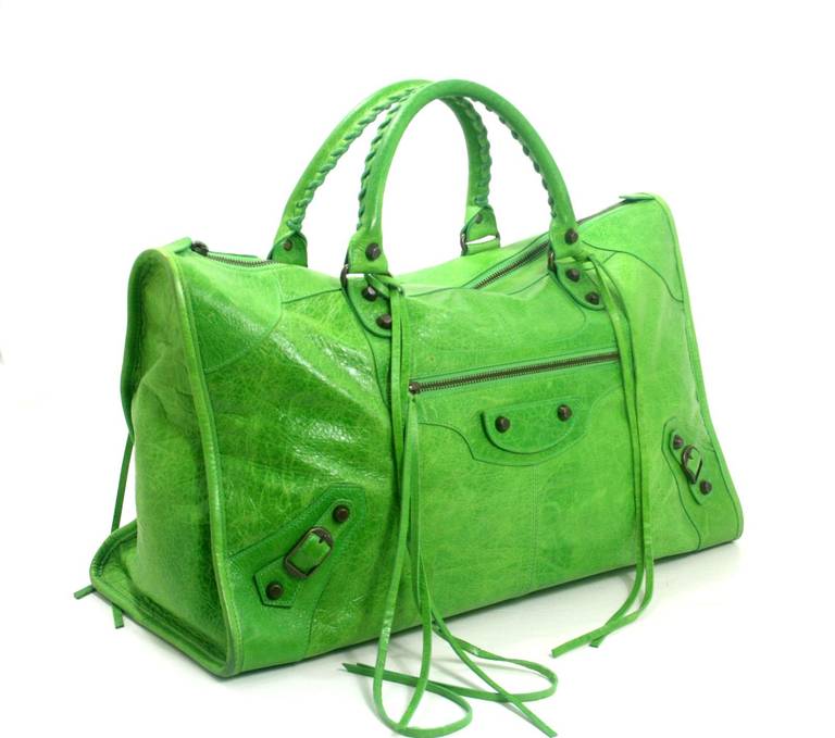 apple green bag