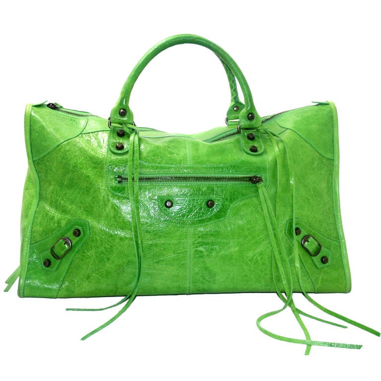 Apple green bag sale