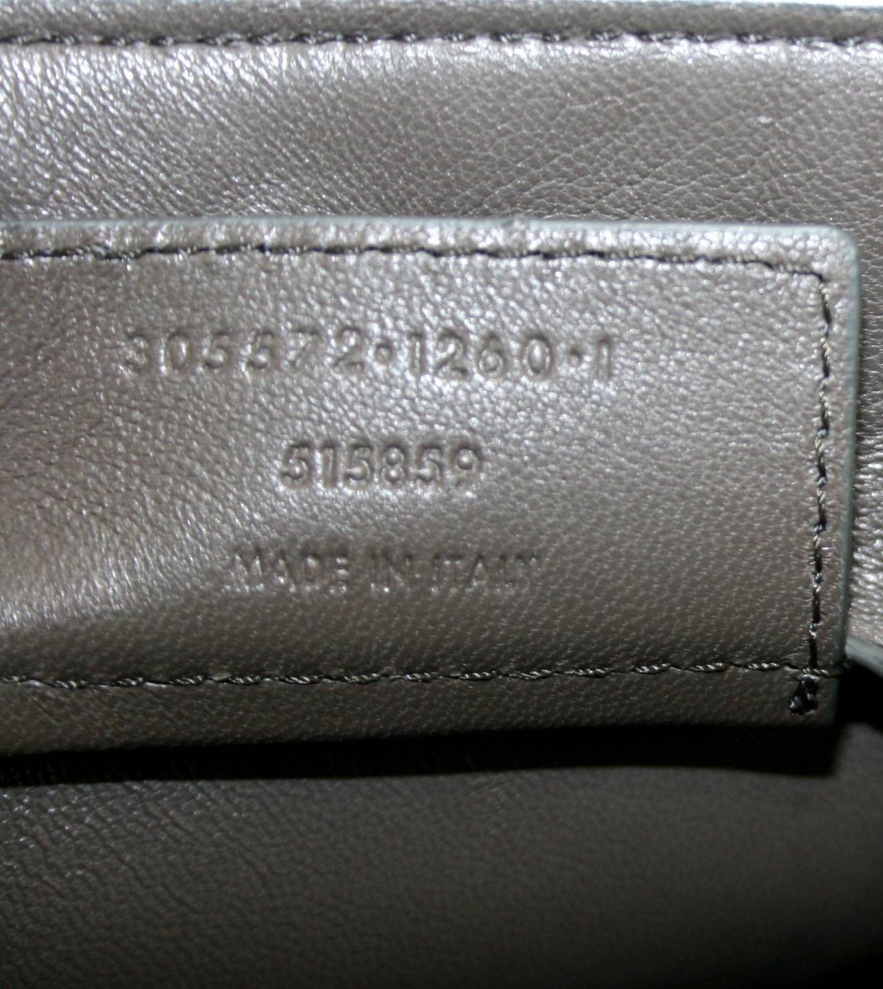 Balenciaga Dark Grey Python Papier Mini A4 Bag 3