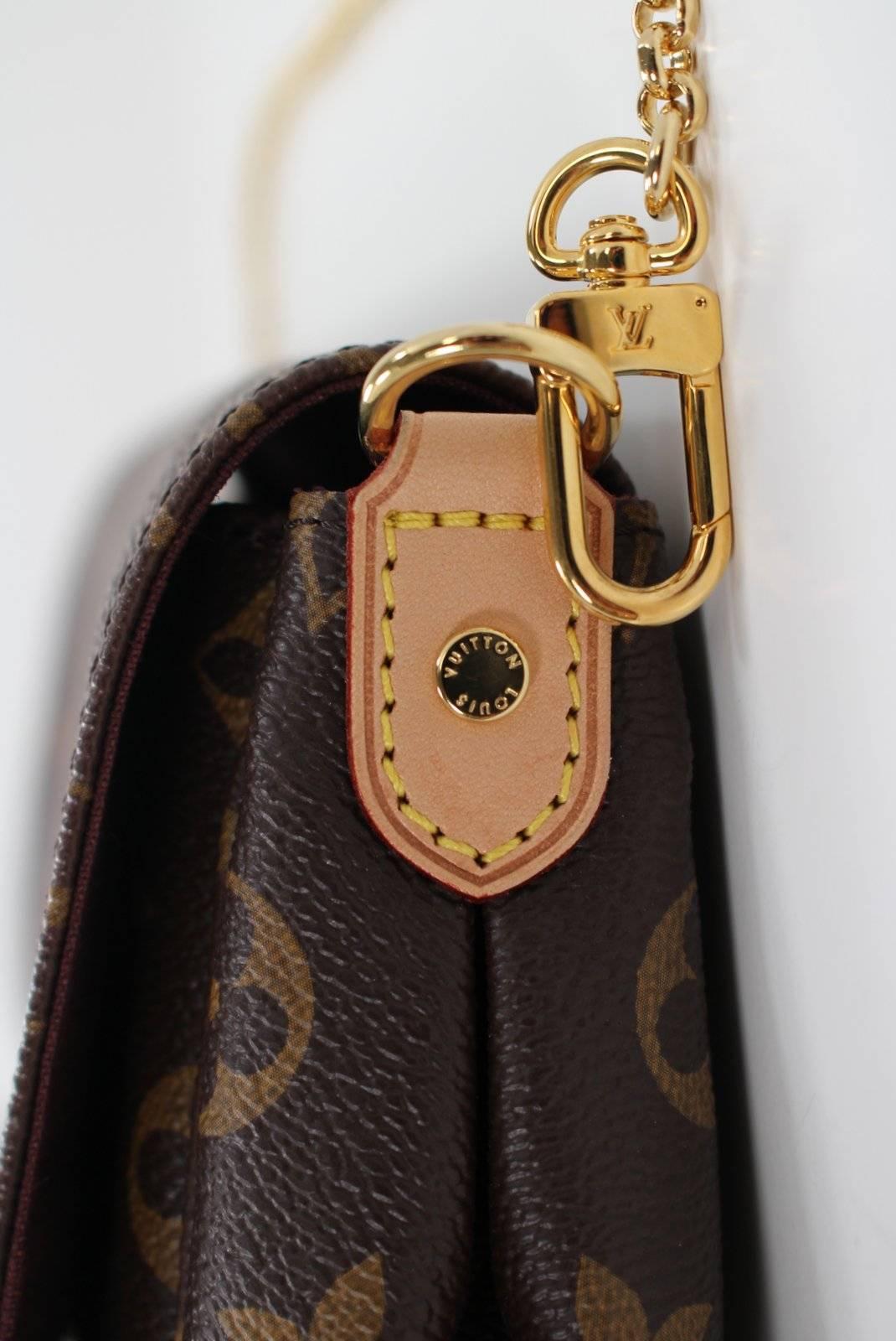 Louis Vuitton Favorite MM Shoulder Bag- Monogram 1