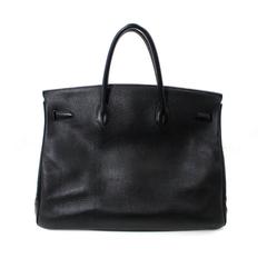 Hermès Black Buffalo Birkin in 40 cm size with Gold Hardware