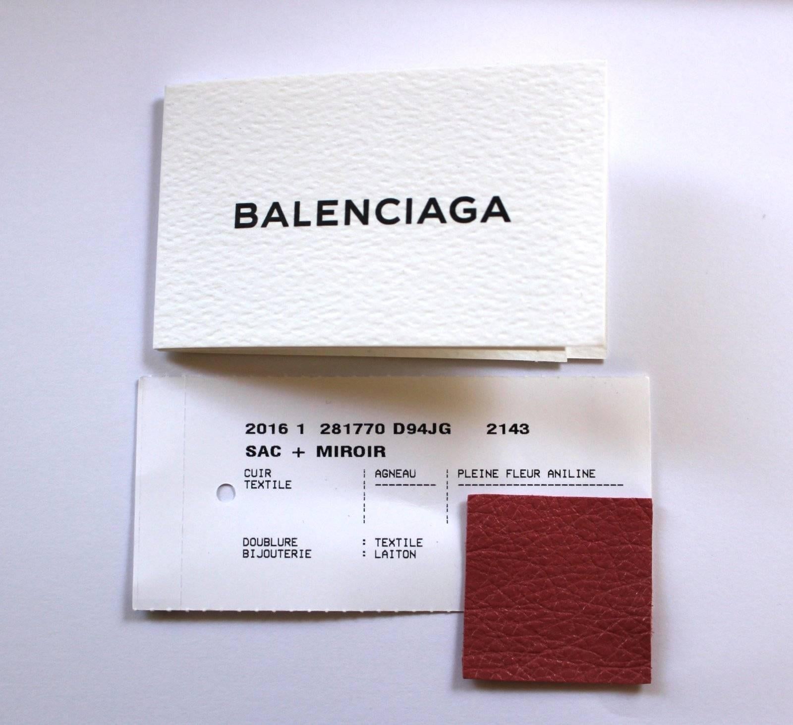 Balenciaga Lambskin Giant 12 Arena City Bag in Rose Hortensia Pink, GHW For Sale 3