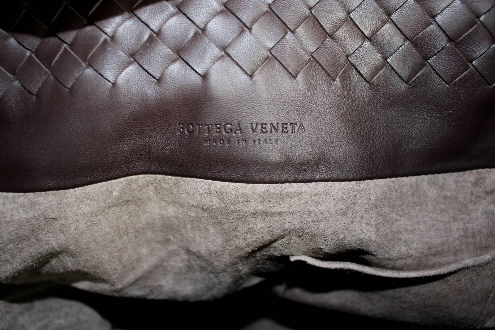 Bottega Veneta Brown Woven Leather Tote 2
