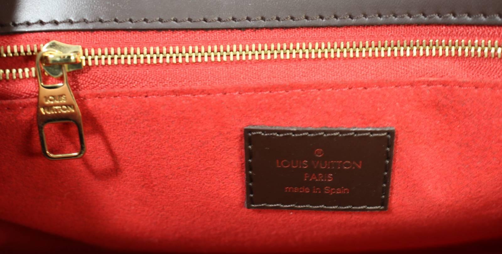 Louis Vuitton Damier Ebene Rivoli BB Bag with Strap 3