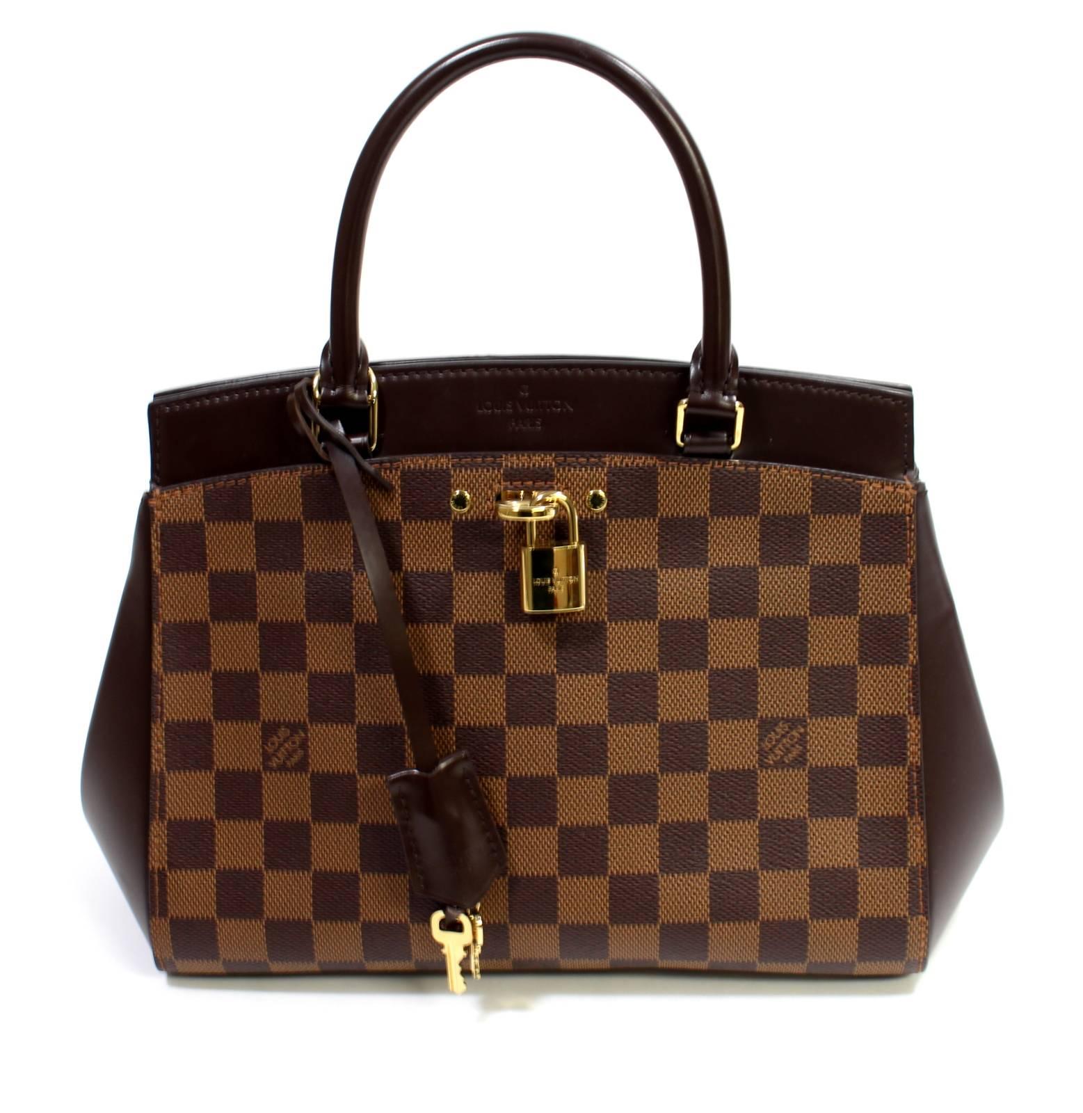 Louis Vuitton Damier Ebene Rivoli BB Bag with Strap 5