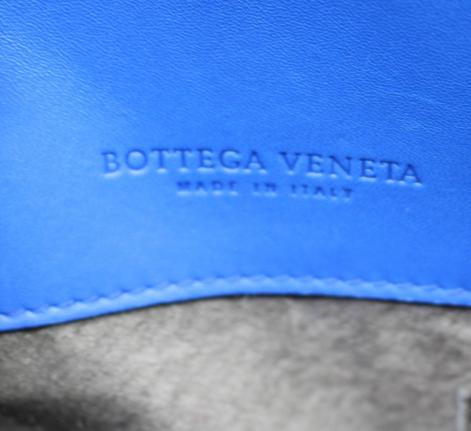 Bottega Veneta Royal Blue Medium Olimpia Bag For Sale 1
