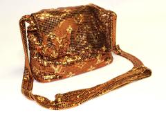 Louis Vuitton Metallic Mesh Monogram Frances Messenger Bag