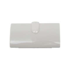 Stefano Ivory Lucite Clutch