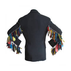 Ozbek Feather Jacket