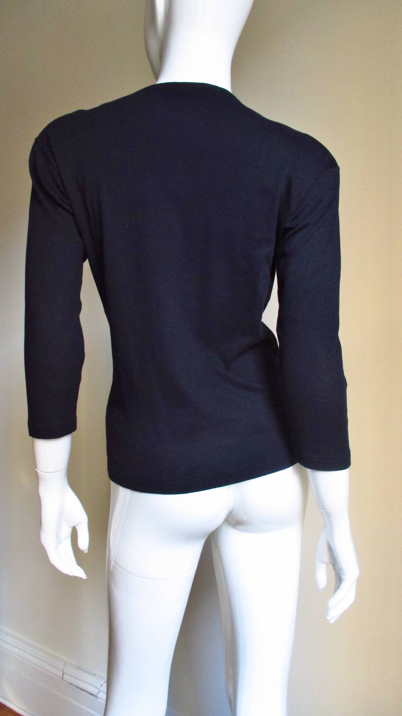 Iconic Lacroix 1988 Vogue Cover Cross Top at 1stdibs