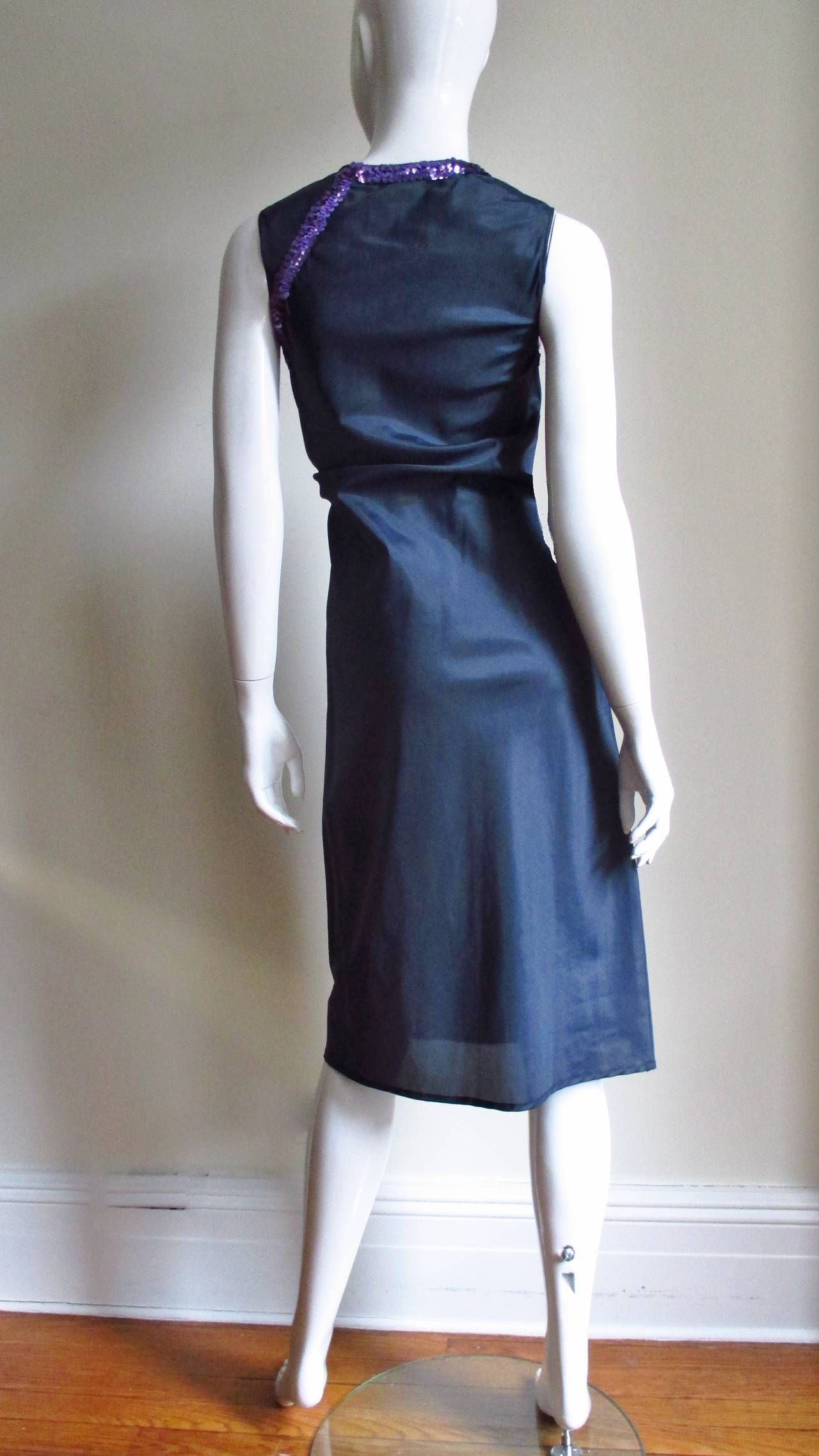 Sublime Vintage Helmut Lang Dress W Sequins 2