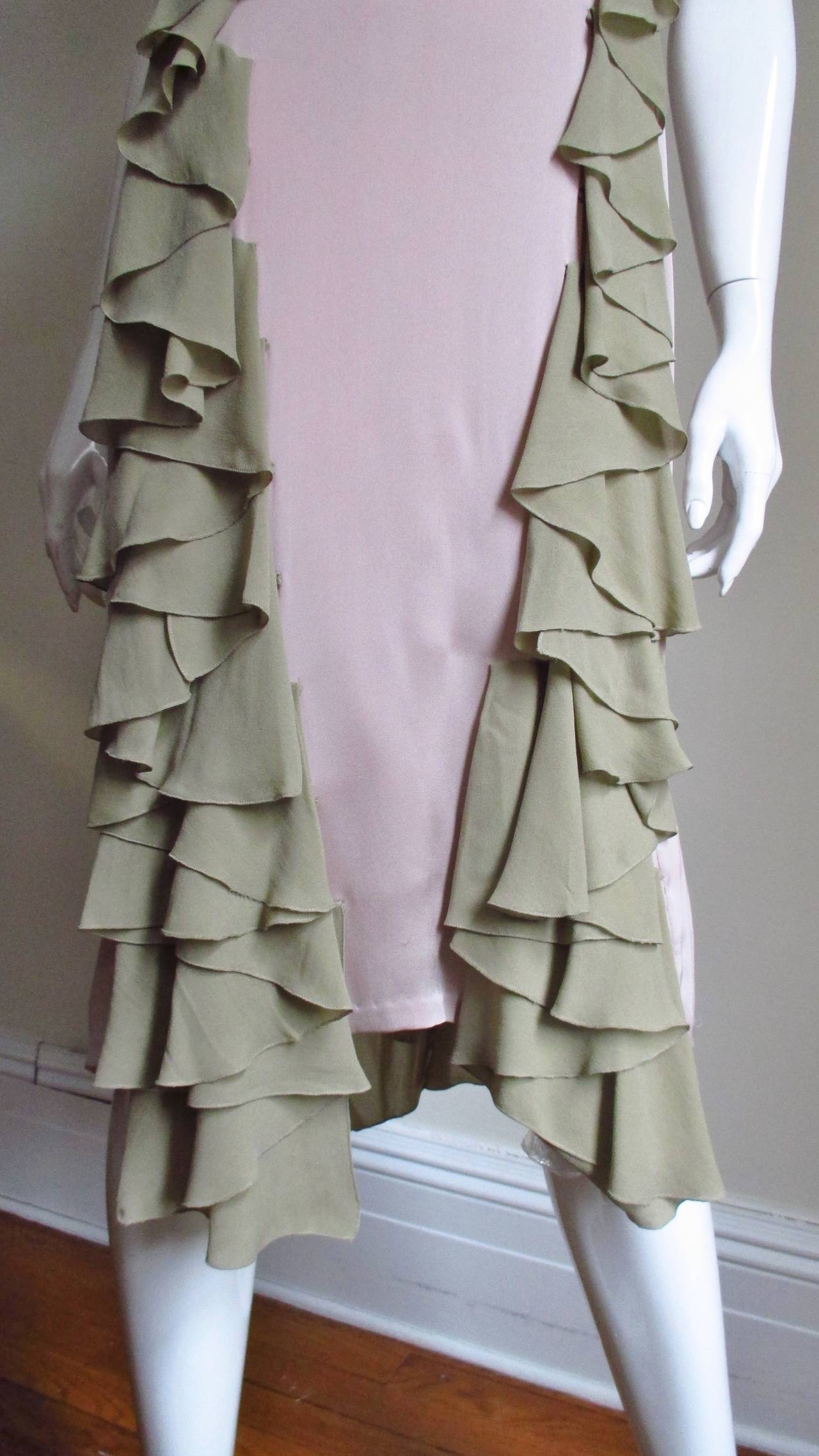  Stella McCartney Silk Dress with Ruffles 1