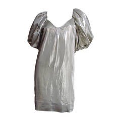 Stella McCartney Silver Silk Dress 9
