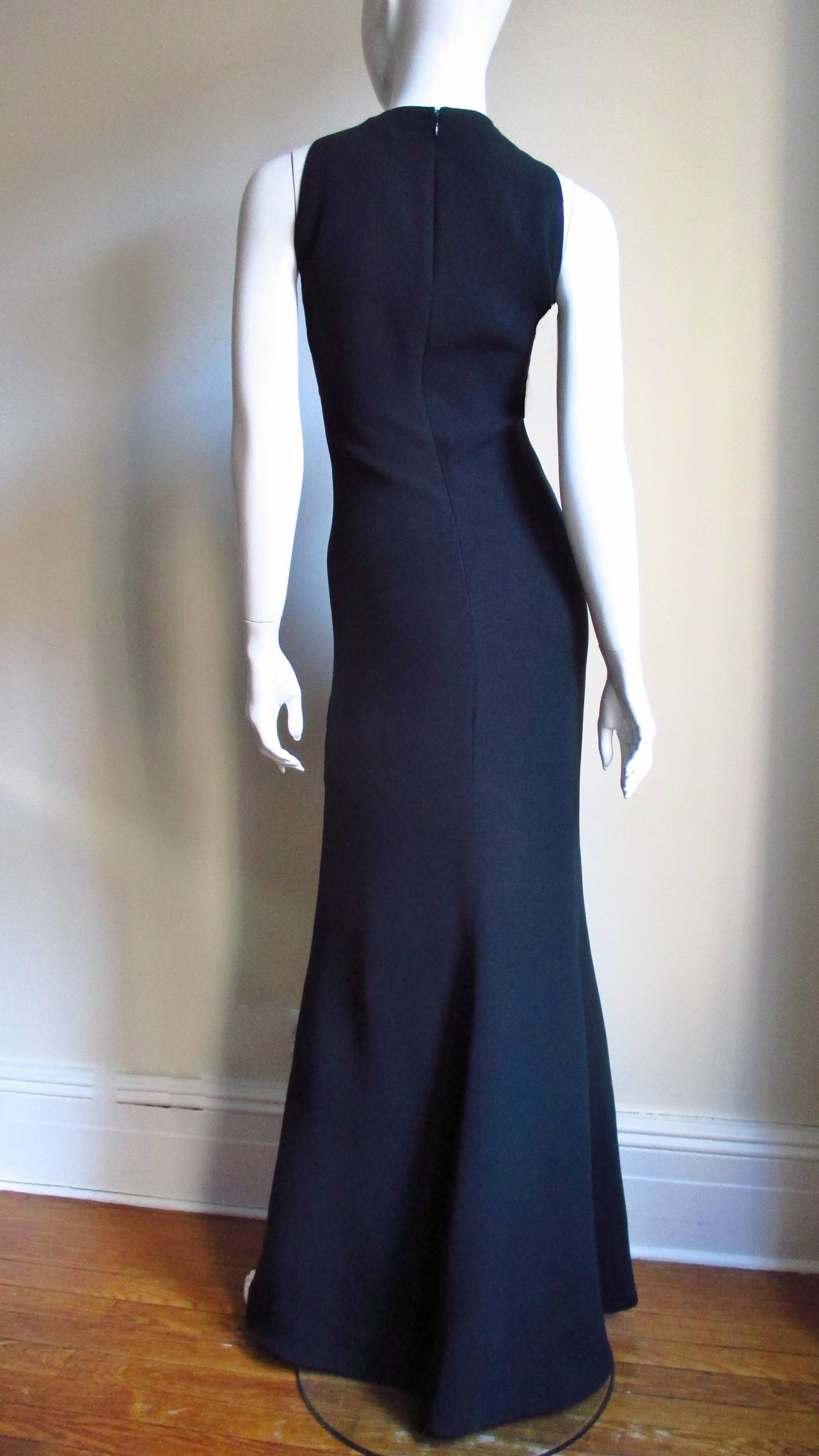 Gianni Versace Couture Vintage Plunge Gown 5