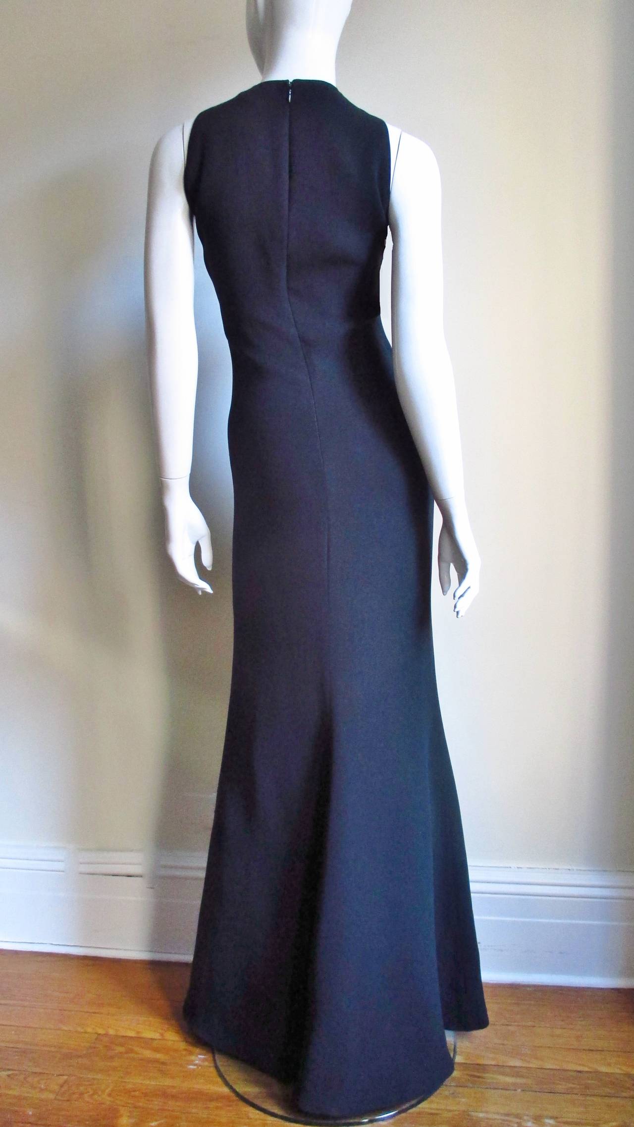 Gianni Versace Couture Vintage Plunge Gown 2