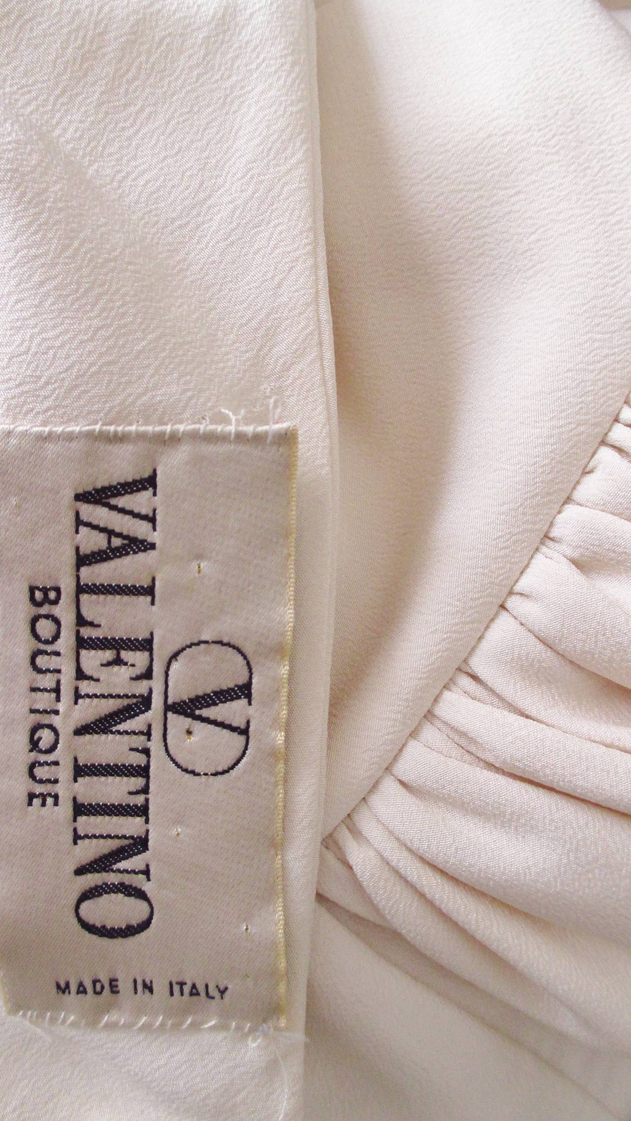 Valentino Boutique One Shoulder Wrap Dress 5