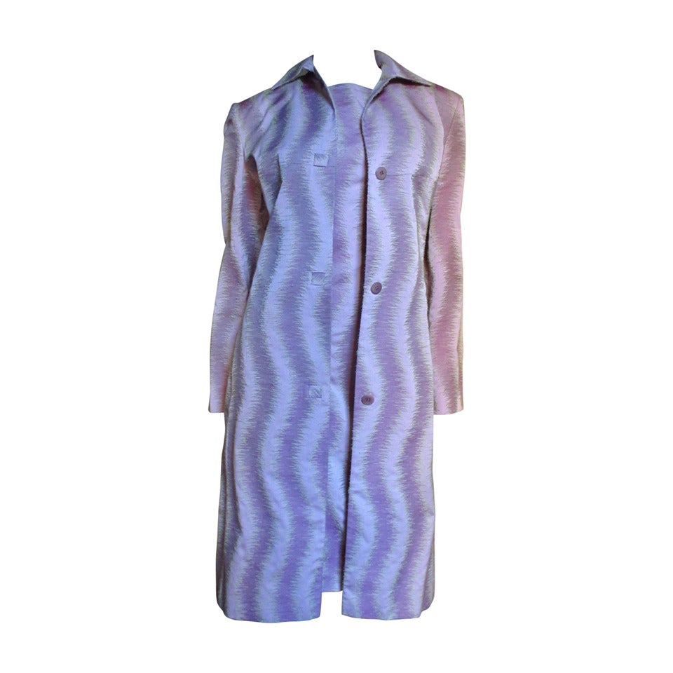 Gianni Versace Couture Silk Dress & Coat