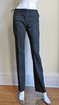 Dolce & Gabbana Lace Up Pants