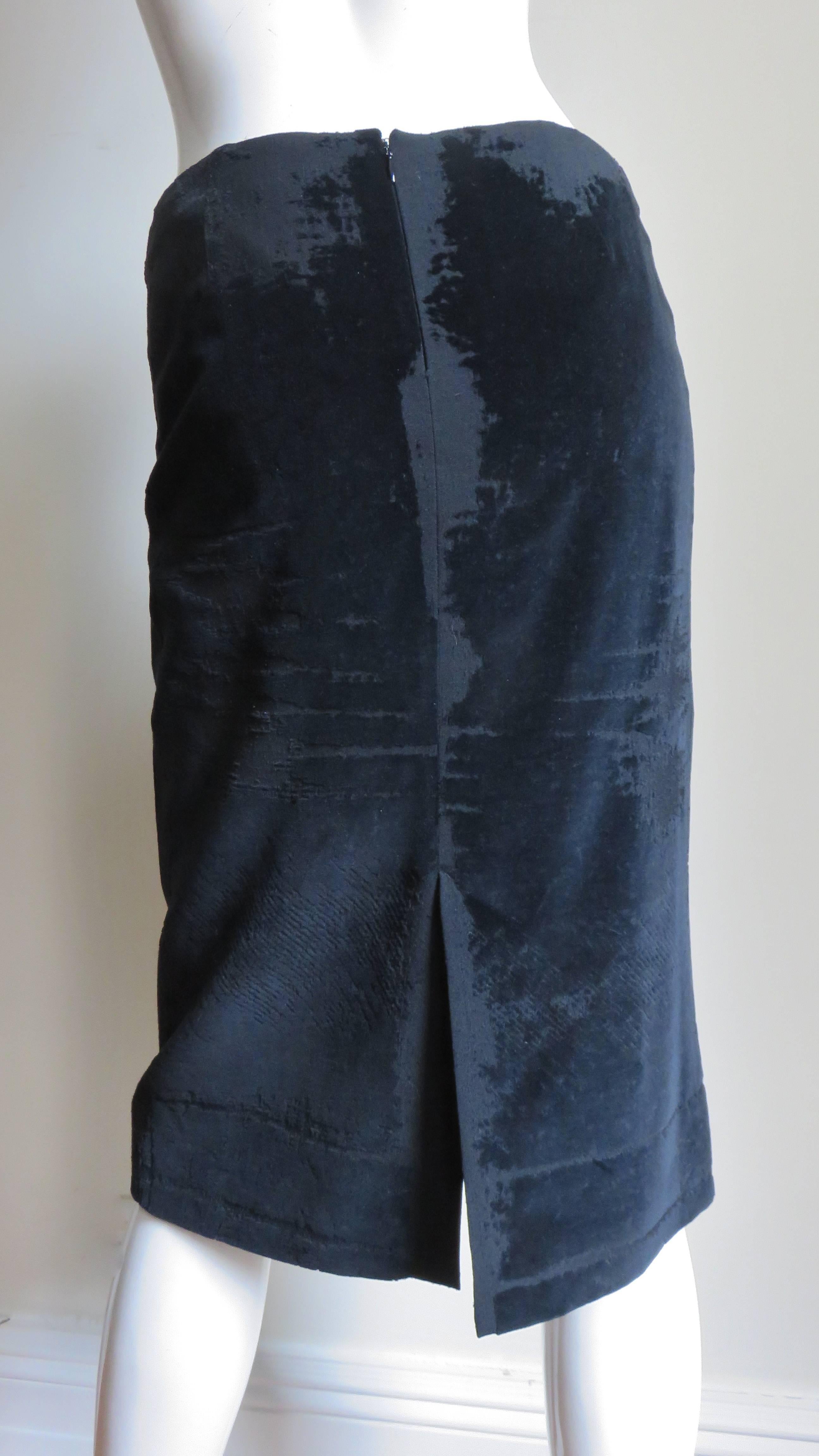Jean Paul Gaultier Skirt with Zipper Pouch 1990s For Sale 2