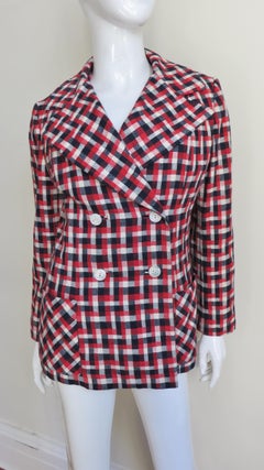 1960 Don Loper Zweireihige Jacke und Weste