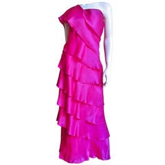 Stunning Jackie Rogers Silk Gown W Shrug 6