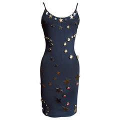 Vintage Patrick Kelly Stars & Jewels Dress