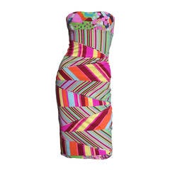 Vintage Gianni Versace Bustier Dress 11