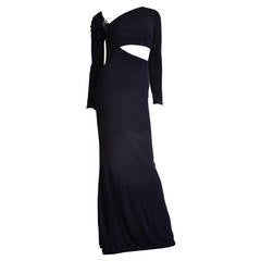 Gianni Versace Mesh & Hardware Cutout Dress 9