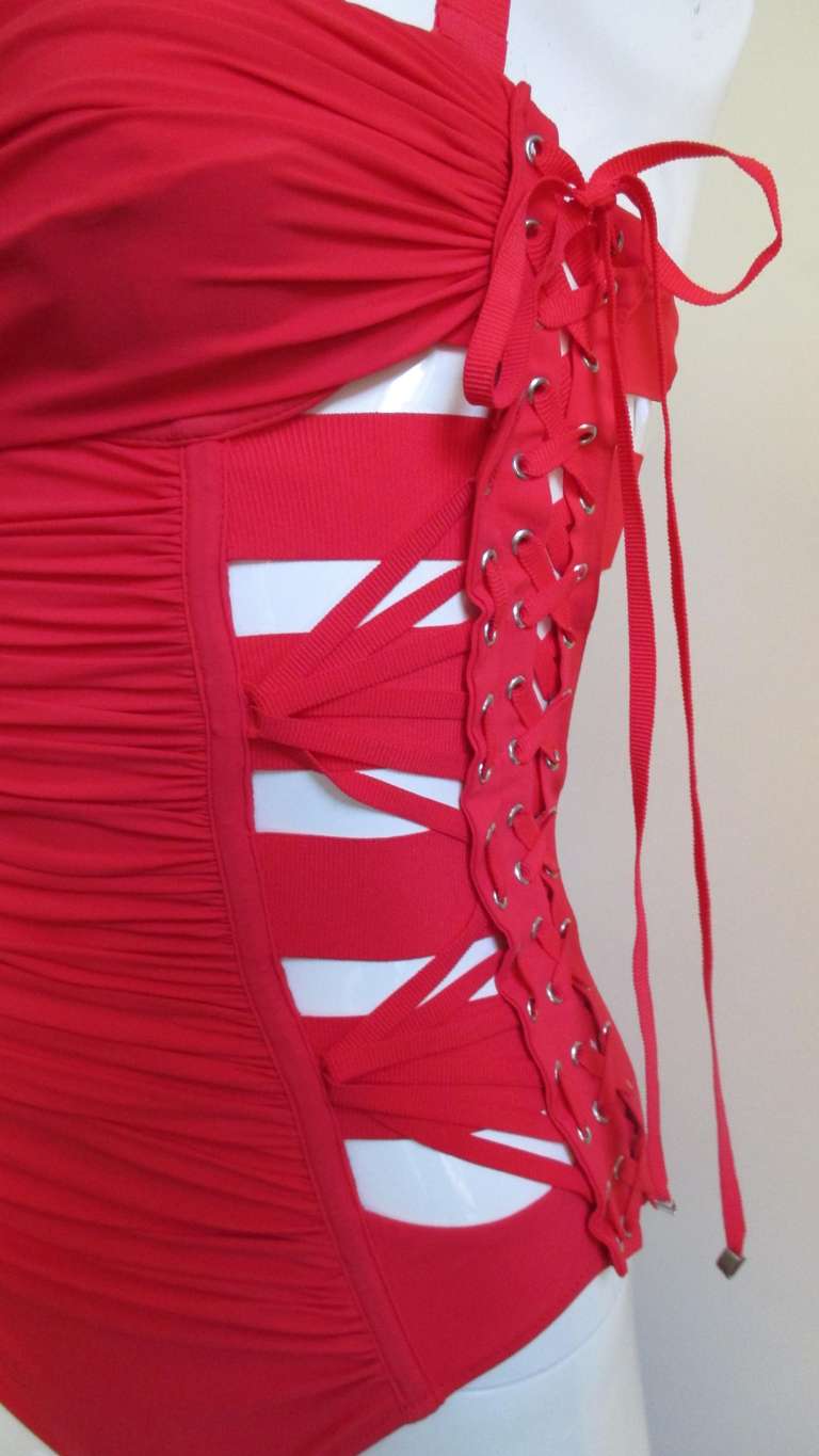 shibari swimsuit