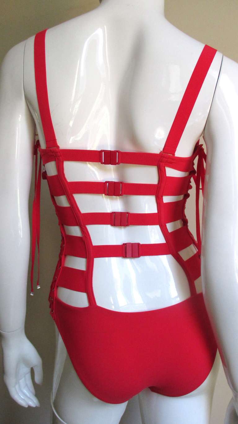 Gaultier Bondage Swimsuit New With Tags 1