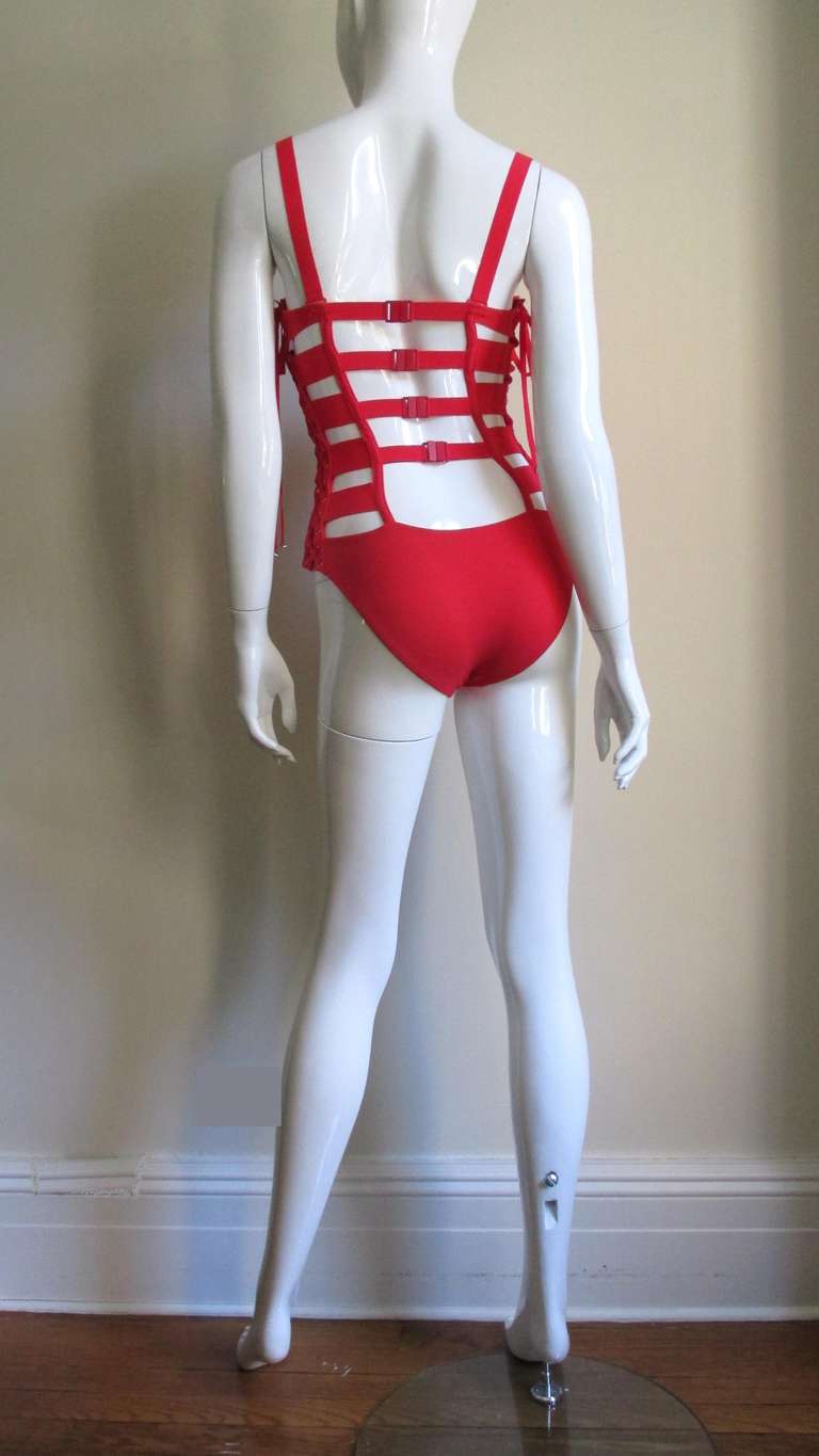 Gaultier Bondage Swimsuit New With Tags 2