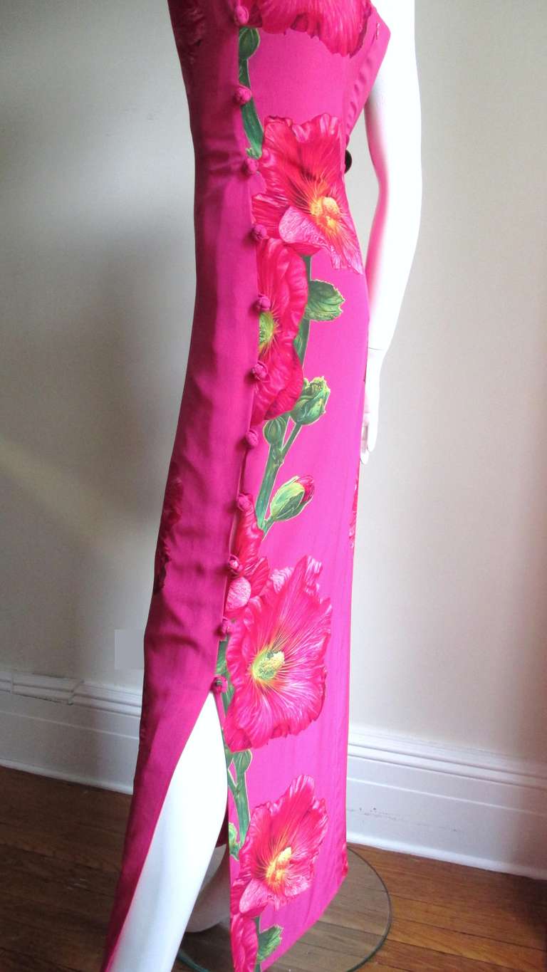 Stunning Bill Blass Silk Bustier Dress 1