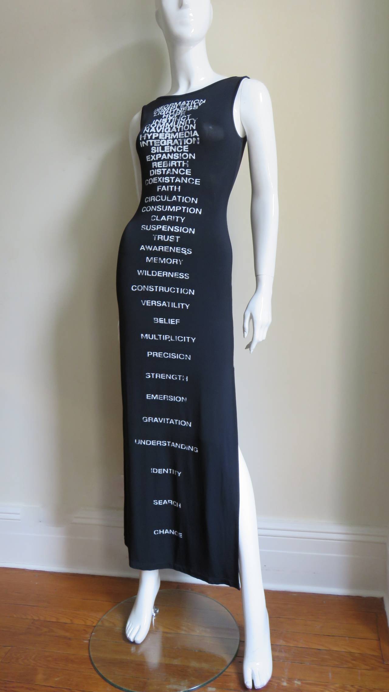 dresses with words on them