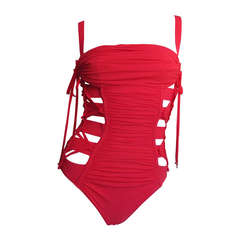 Gaultier Bondage Swimsuit New With Tags