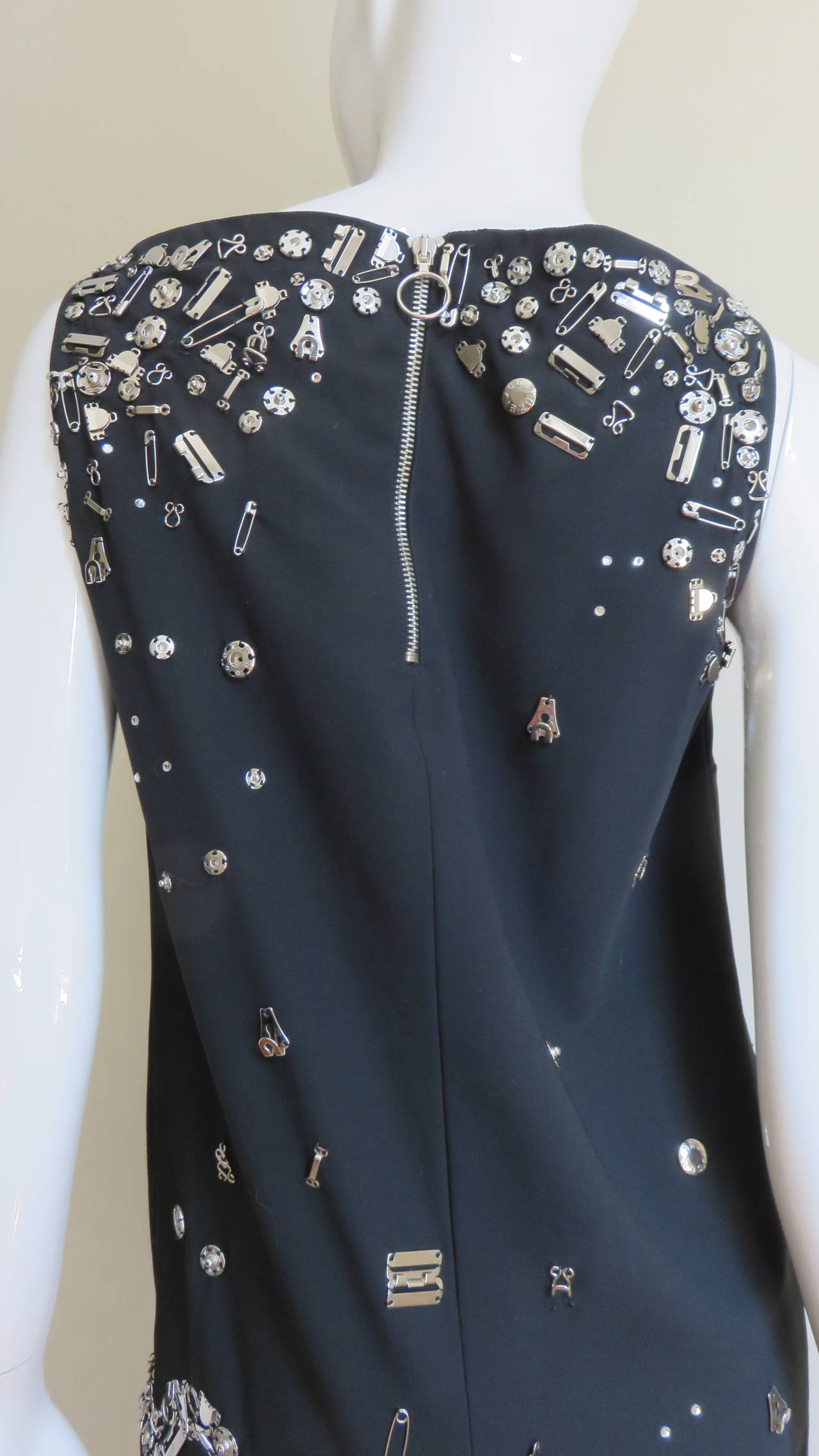 Moschino Couture Dress with Hardware 8