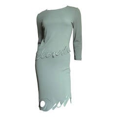 Moschino Couture Embroidered ' Secrets Dreams Desire ' Top & Skirt 2