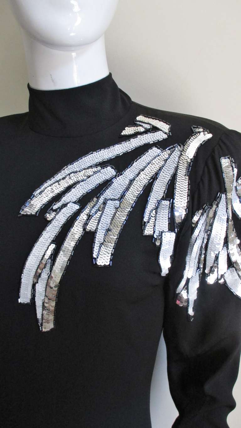 Abito Ted Lapidus Haute Couture anni '80 in vendita 1
