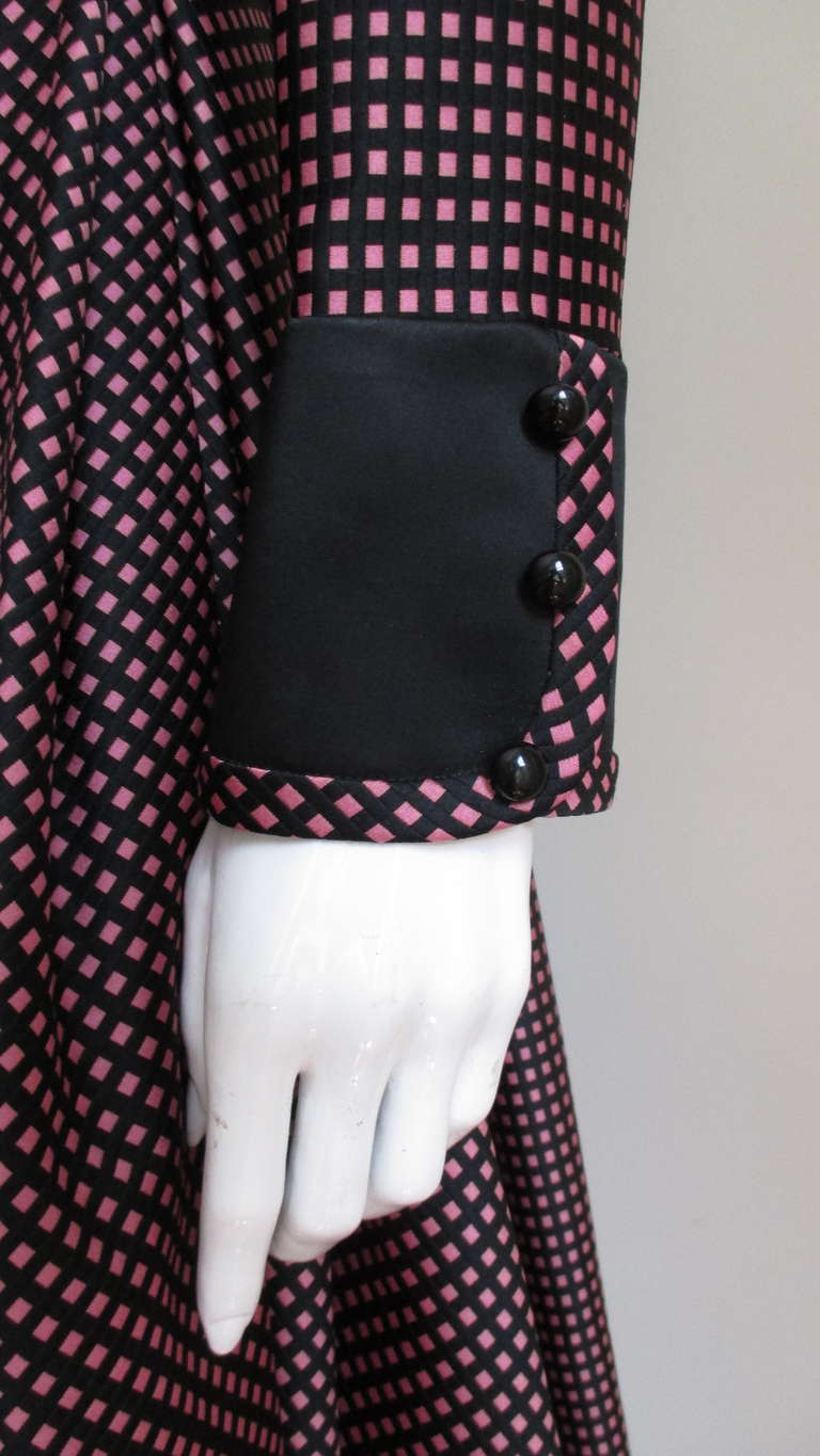Geoffrey Beene Boutique Silk Dress 1960s For Sale 1
