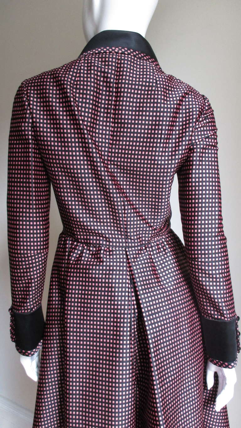 Geoffrey Beene Boutique Silk Dress 1960s For Sale 5