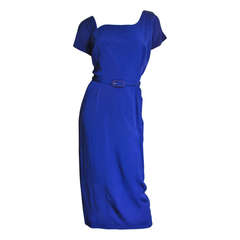 1940's Lilli Ann Unworn Wiggle Dress 10