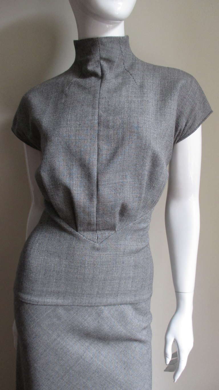 Early Alexander Mcqueen 48 Buttons Back Maxi In Excellent Condition In Water Mill, NY