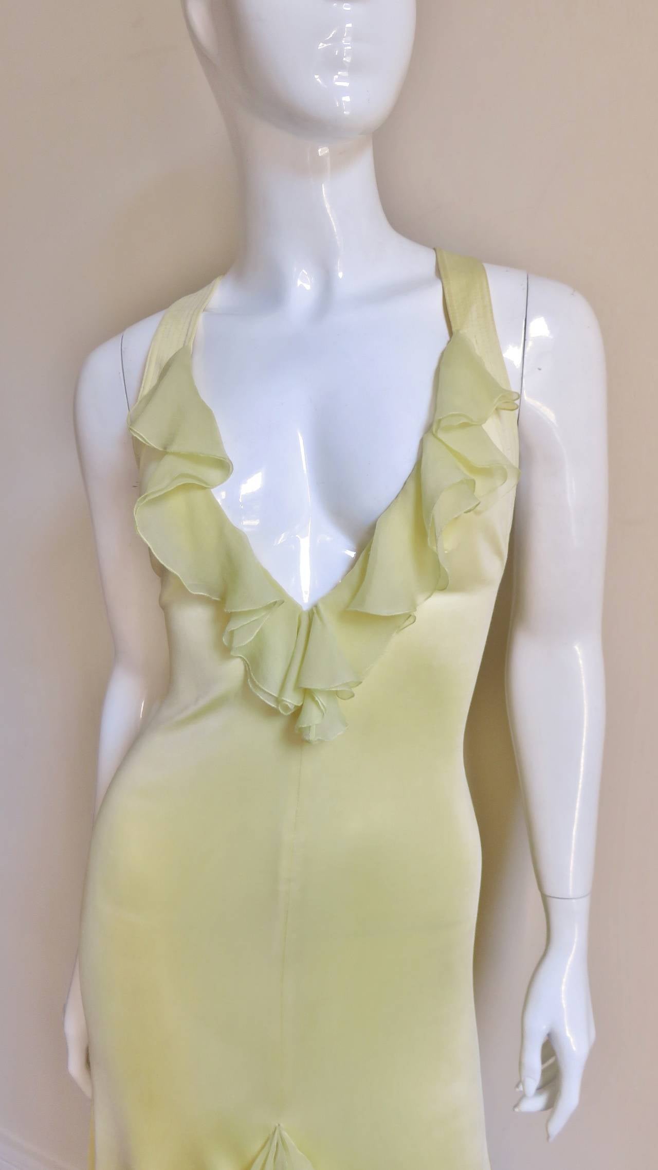 versace lemon dress