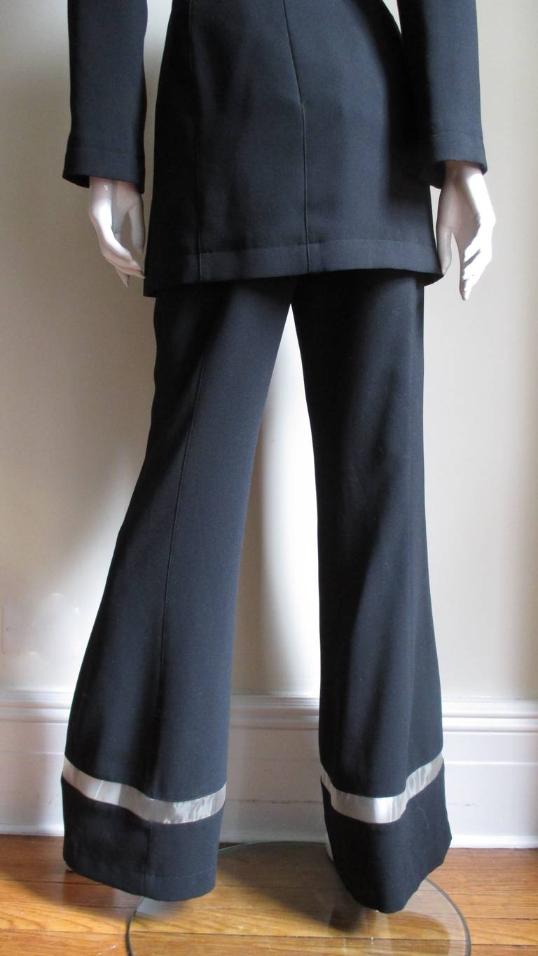 Women's 1990s Thierry Mugler Vintage Mini Dress & Pants With Sheer Panels