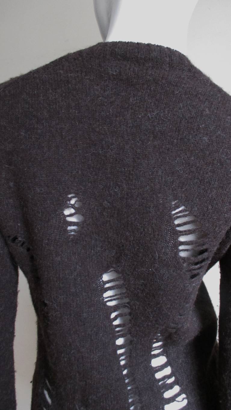 comme des garcons sweater