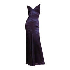 Sophie Sitbon Glamour Gown With Cutouts & Seaming 2