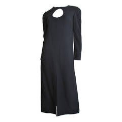 1970s Pierre Cardin Space Age Cutout Midi Dress 8