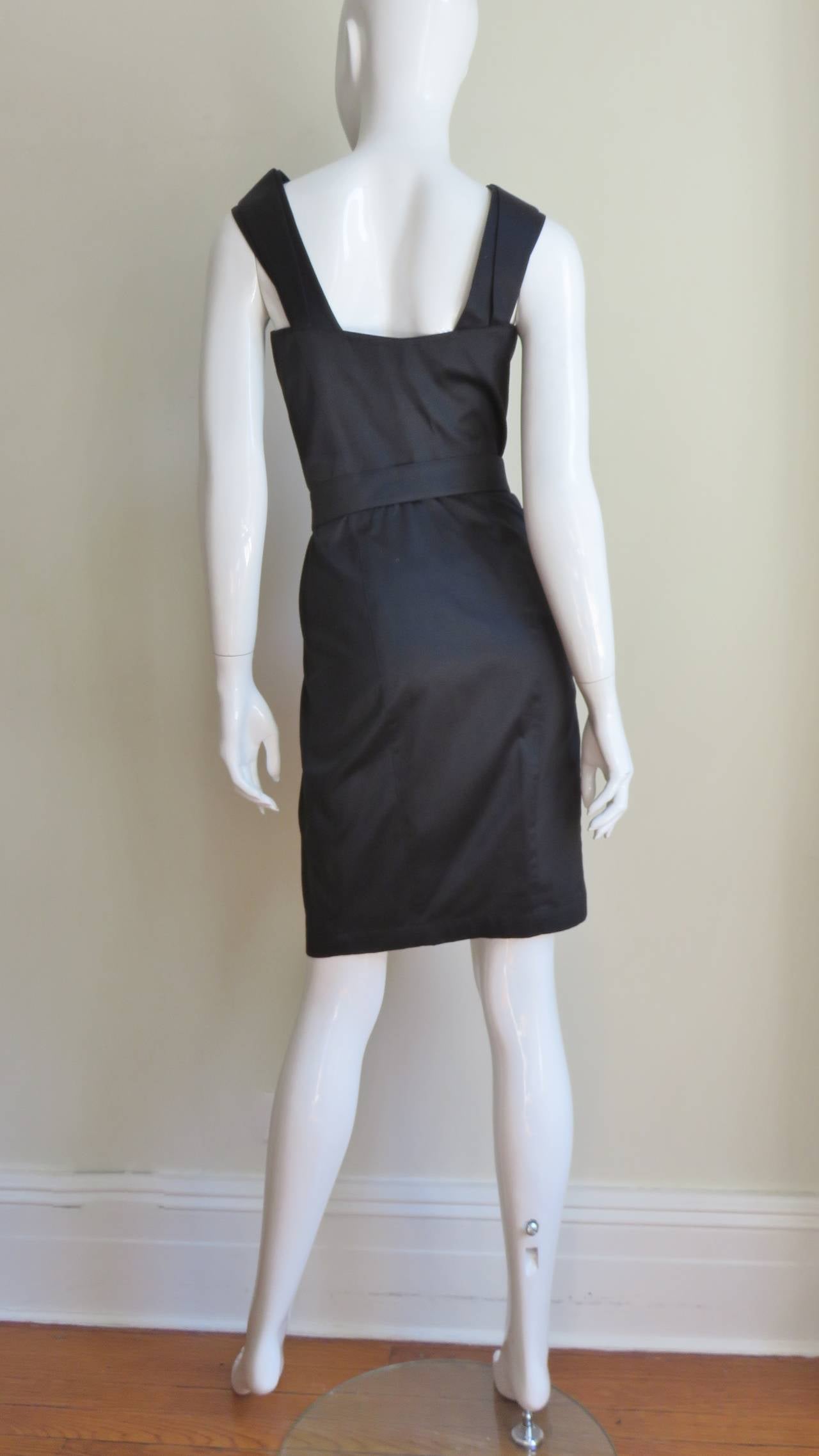 Thierry Mugler Dress With Hardware and Belt For Sale 3