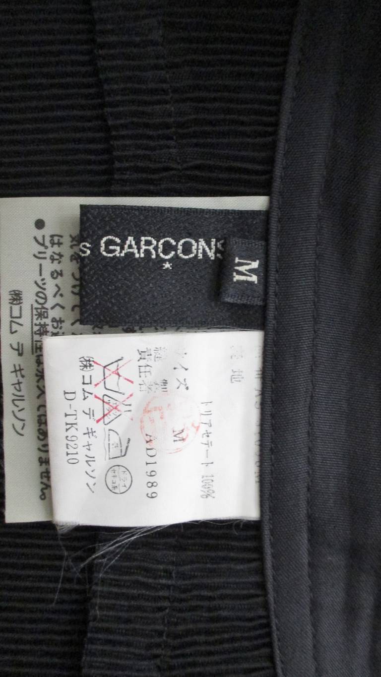 1989 Comme des Garcons Dramatic Wide Skirt 2