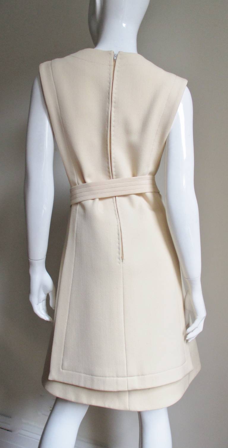1960's Pierre Cardin Dress With Hardware at 1stDibs